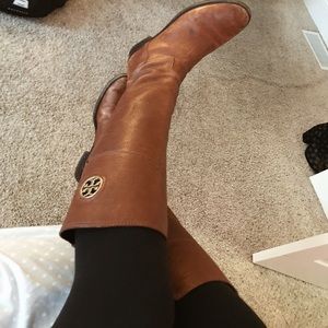 Tory Bunch leather boots